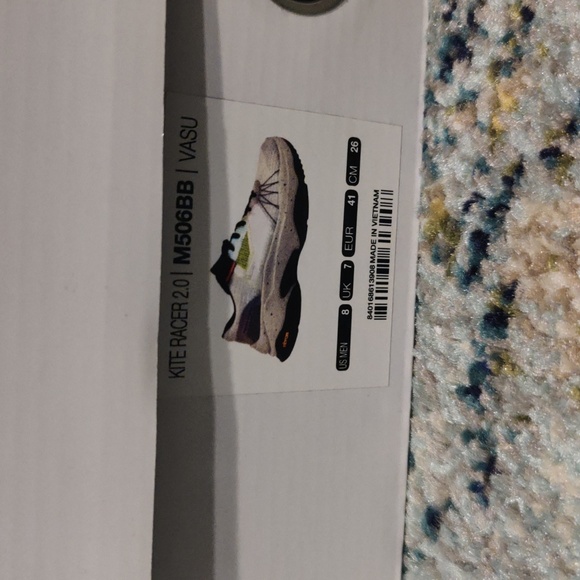 NWT Brandblack Kite Racer 2.0 Mens 8 Grey/Multi Sneaker - Picture 2 of 6